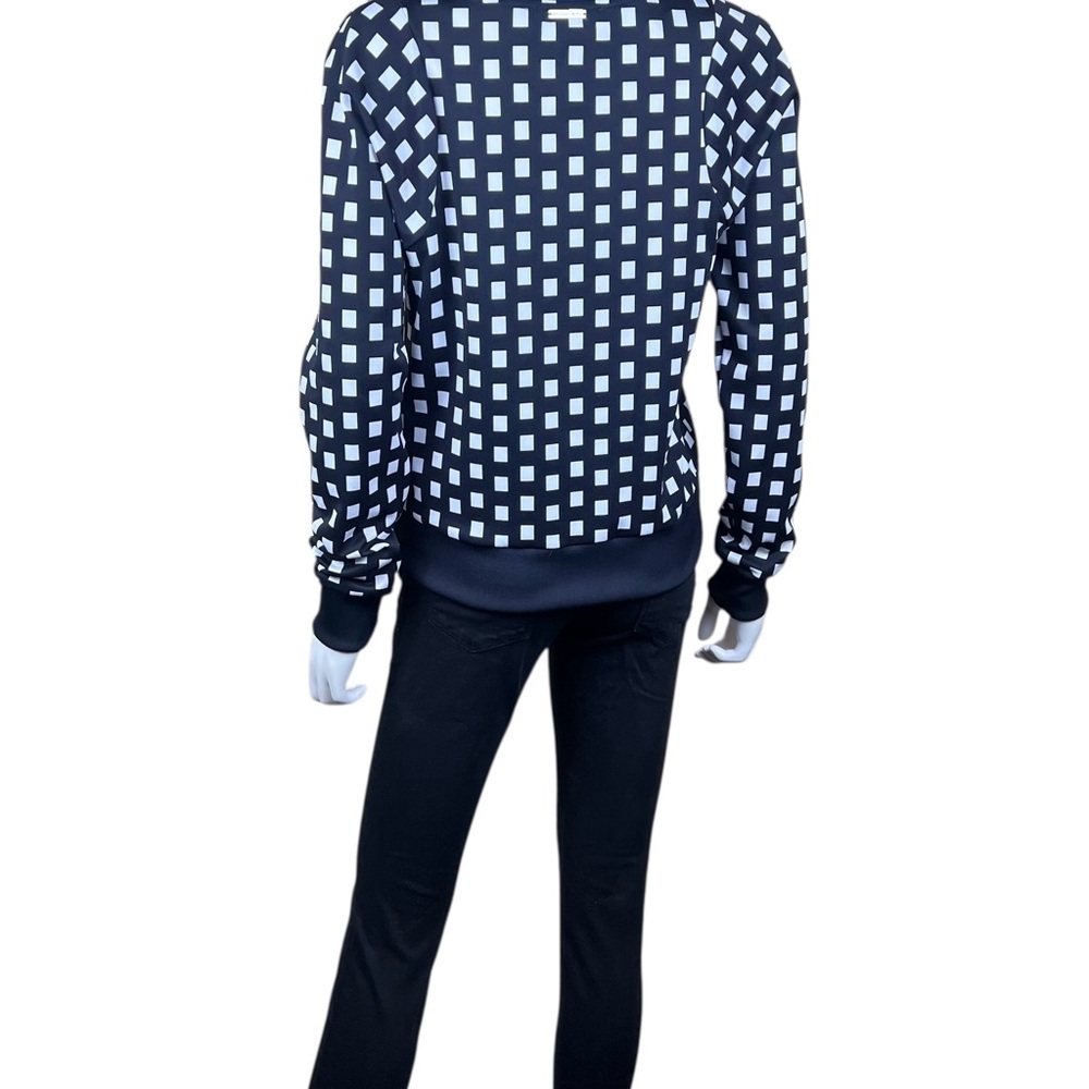 Michael Michael Kors Check Pattern Pullover Long … - image 5